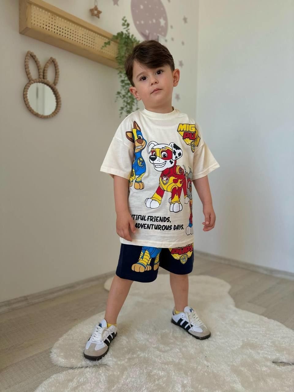 Paw patrol şortlu takım