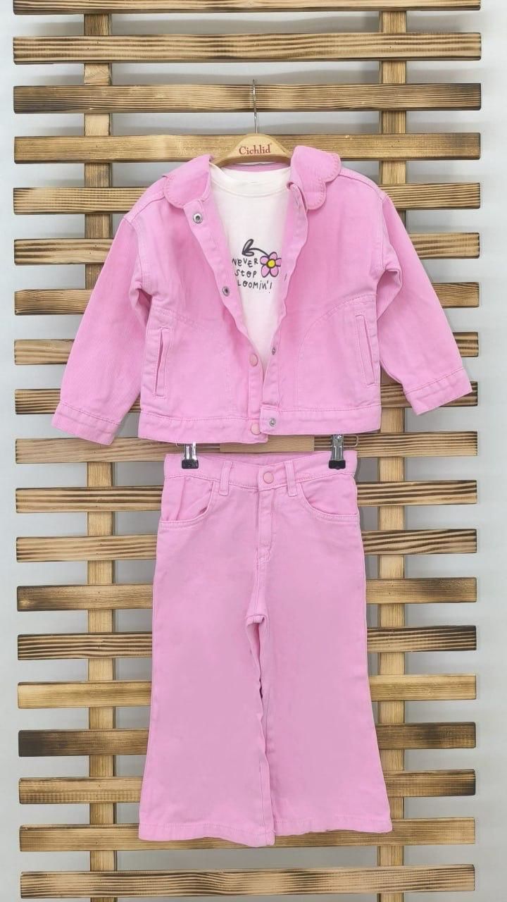 Pembe 3 lü takım