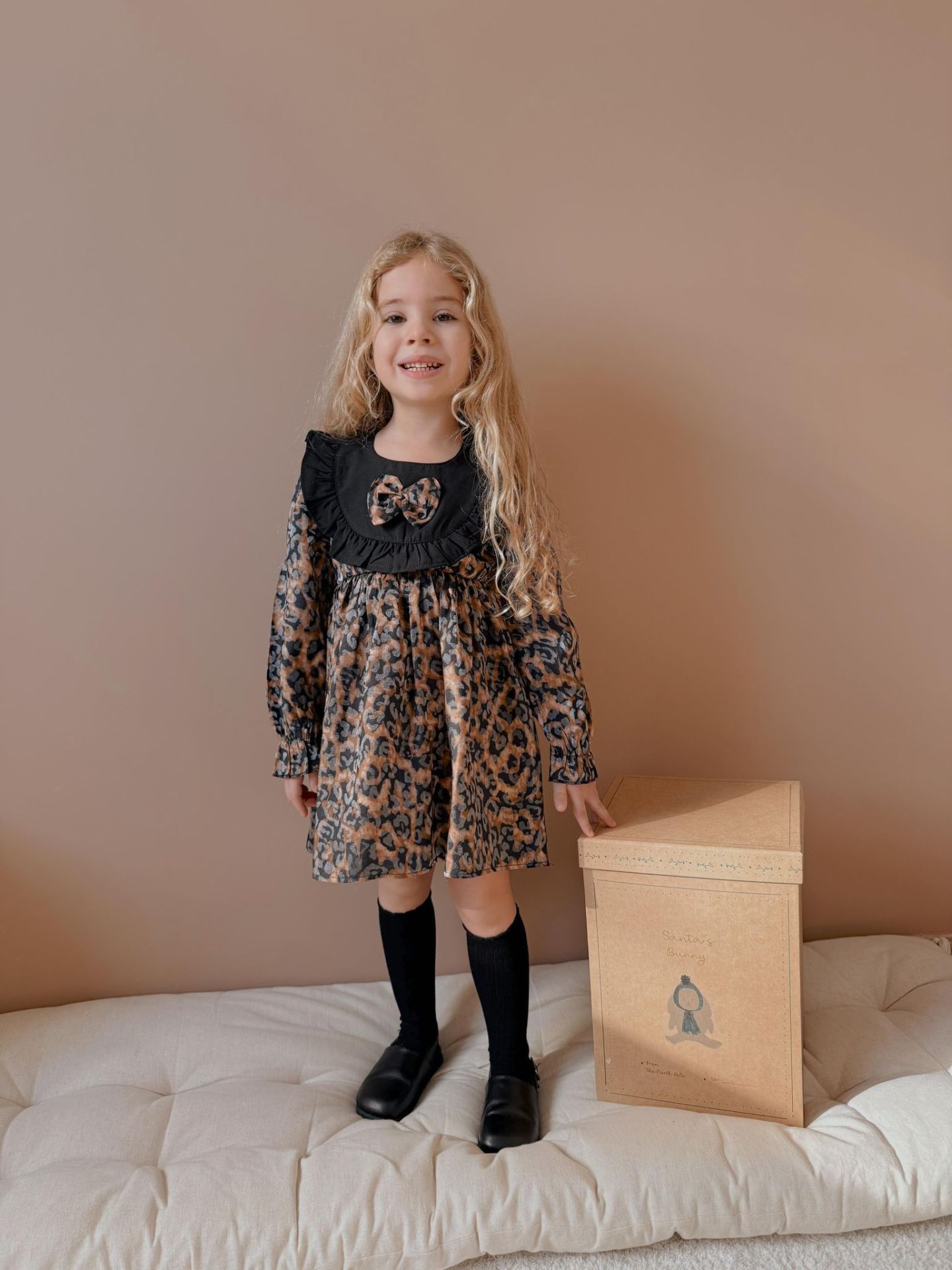 Leopar elbise