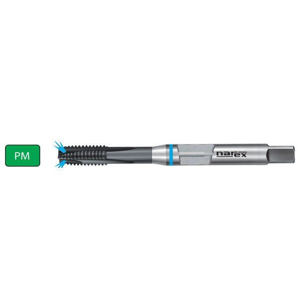 Narex Zdanice M8x1.25 HL IKZN Paslanmaz İçin Düz Makina Kılavuzu DIN 371B 1870 HL IKZN