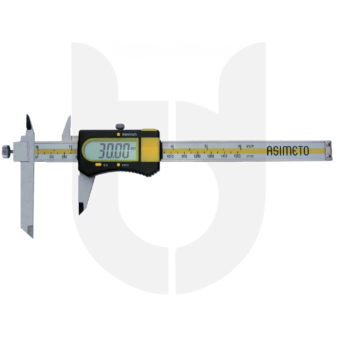 Asimeto Ayarlanabilir Çeneli Dijital Kumpas 200mm AS-317080