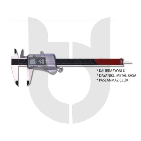 Eric Ekstra Kaliteli Metal Kasa Dijital Kumpas 150mm TDS