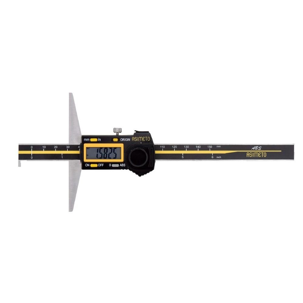 Asimeto Tek Kanca Dijital Derinlik Kumpas 300mm AS-322127