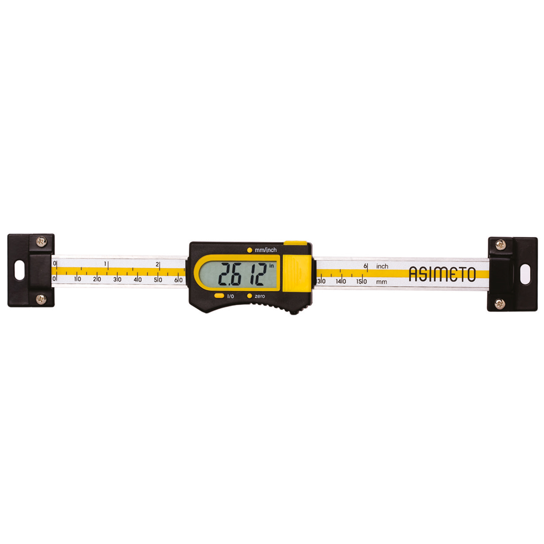 Asimeto Dijital Doğrusal Cetvel 0-150 mm Yatay AS-326065