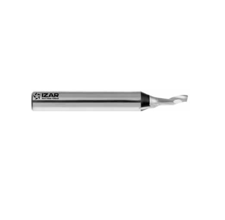 IZAR Tek Ağızlı Alüminyum Freze 8mm