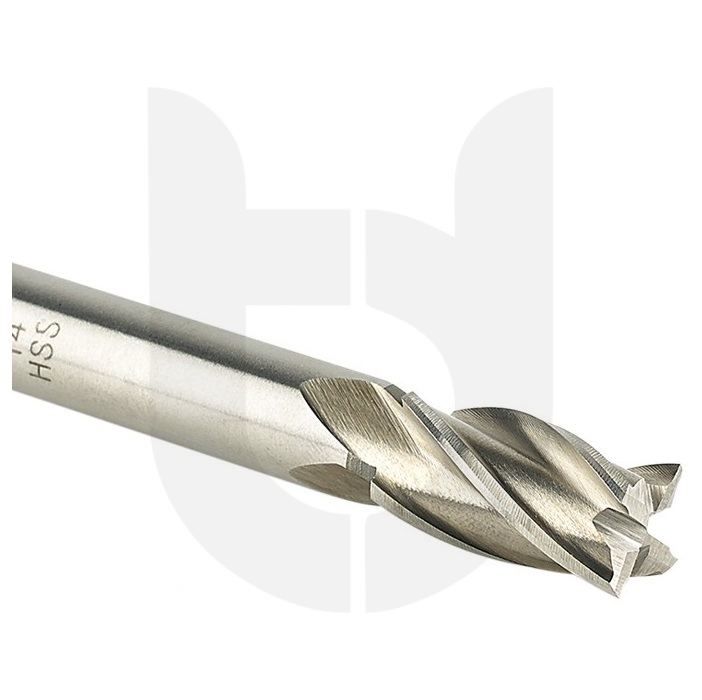TDS HSS Dört Ağızlı Kısa Parmak Freze - 8MM