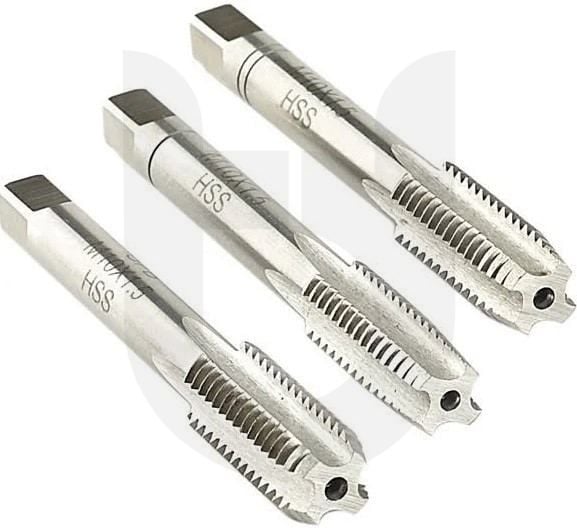 TDS M5 HSS 3\'Lü Metrik El Takım Kılavuzu DIN 352