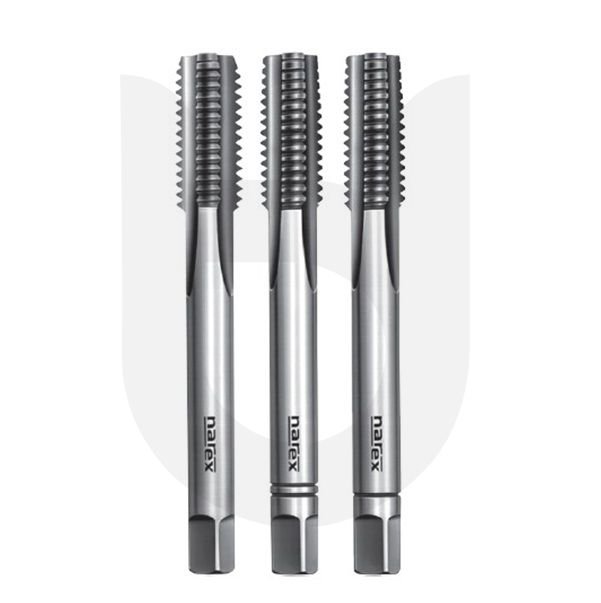 NAREX UNC 5/16 El Kılavuz Takımı DIN352 HSS TDS
