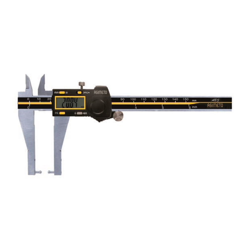 Asimeto Değiştirilebilir Uçlu Dijital Kumpas 150mm AS-318063