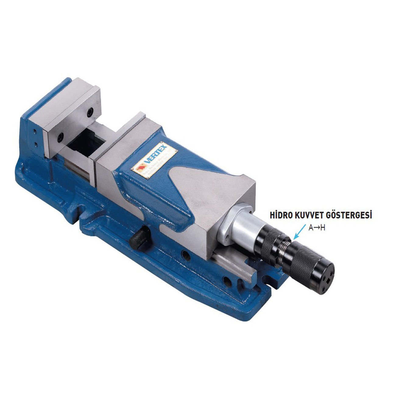 VERTEX VHO-8 Hidrolik Makina Mengenesi 200x310mm 5 Ton