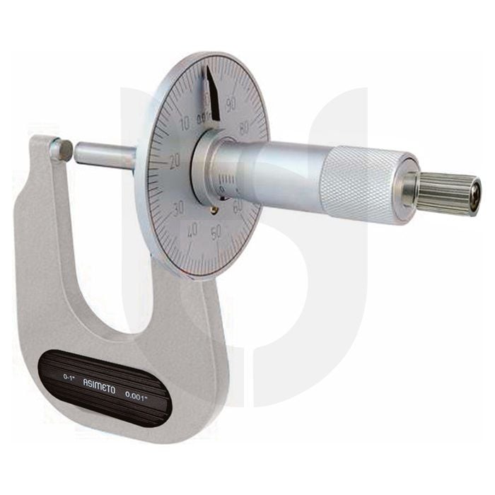 Asimeto Sac Mikrometresi 0-25mm TDS
