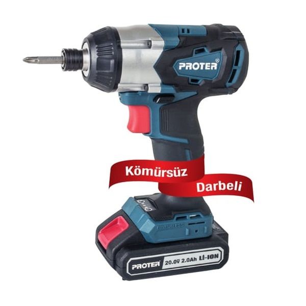 Proter PST 360 T Kömürsüz Darbeli Şarjlı Tornavida