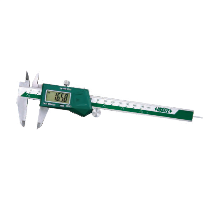 INSIZE 1119-150 mm Dijital Kumpas Yuvarlak Derinlik Çubuklu TDS