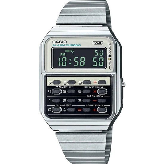 Casio CA-500WE-7BDF Hesap Makineli Kol Saati