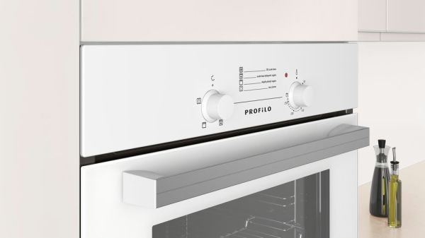 PROFİLO FRGA103B 66 Lt 4 Programlı Beyaz Ankastre Fırın