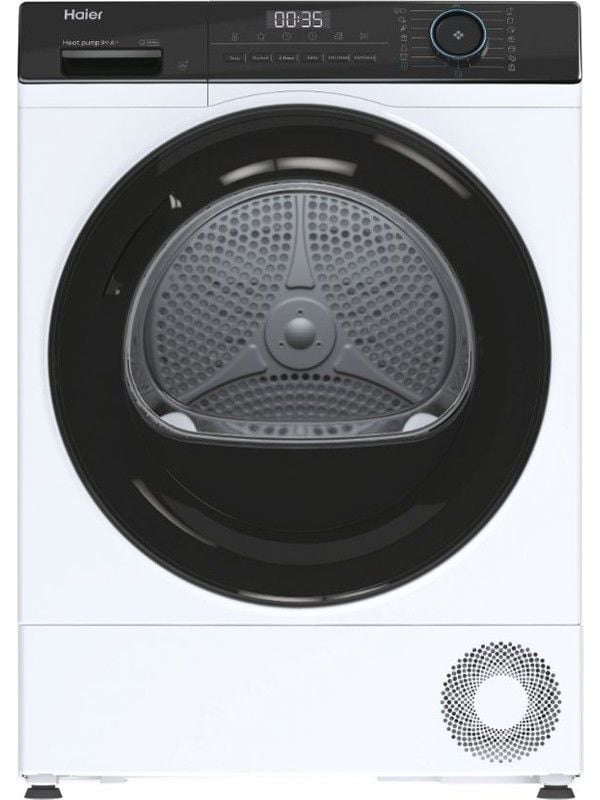 HAİER HD90-A2939E-TR 9 kg Wi-Fi Bağlantılı Isı Pompalı Kurutma Makinesi