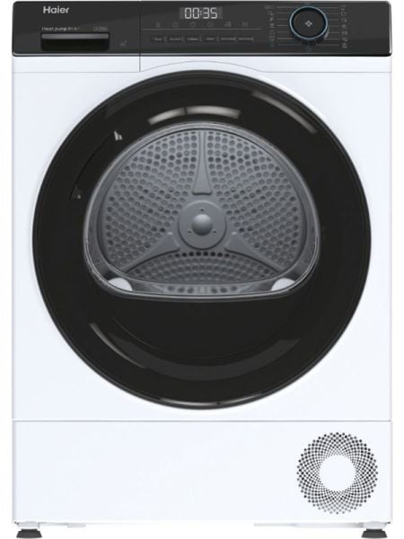 HAİER HD90-A2939E-TR 9 kg Wi-Fi Bağlantılı Isı Pompalı Kurutma Makinesi