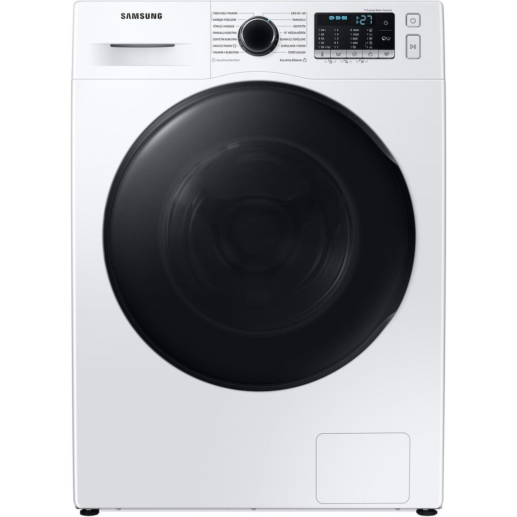 Samsung WD5000T WD90TA046BE1AH 1400 Devir 9+6 KG Kurutmalı Çamaşır Makinesi