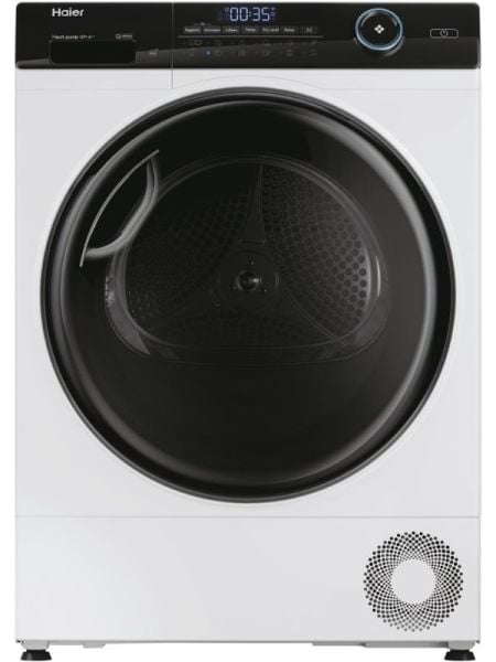 HAİER HD100-A2959E-TR 10 kg Wi-Fi Bağlantılı Isı Pompalı Kurutma Makinesi