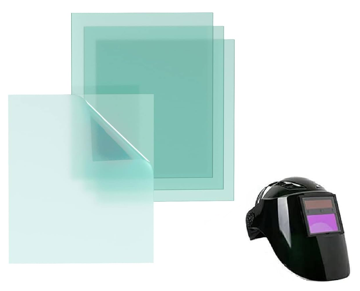 Venoa Otomatik Kararan Kaynak Maske Camı İç Koruyucu 50x102 mm 20 Adet