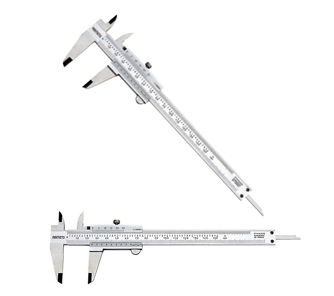 Asimeto Profesyonel Düz Tip Kumpas 0,02-300 mm