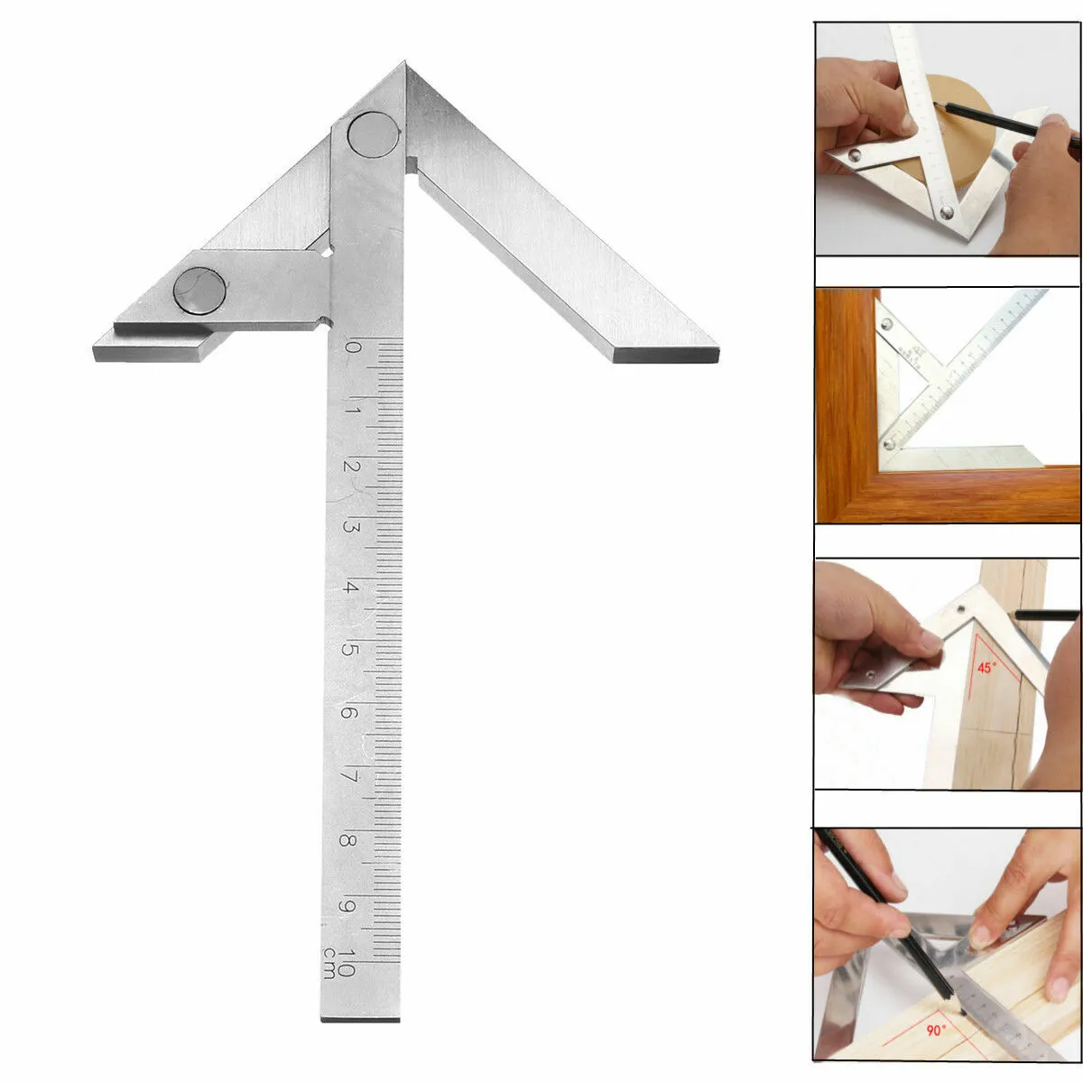 Venoa Merkezleme Dereceli Gönye 70x100 mm