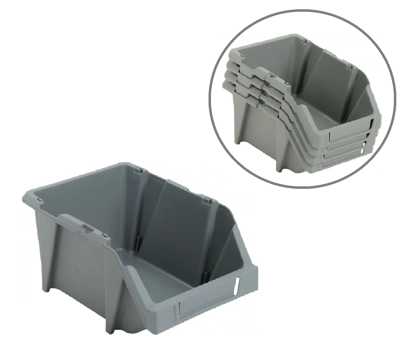 Venoa DG20 Depo Raf Düzenleyici Parça Saklama Avadanlık Kutusu 250x160x120 mm