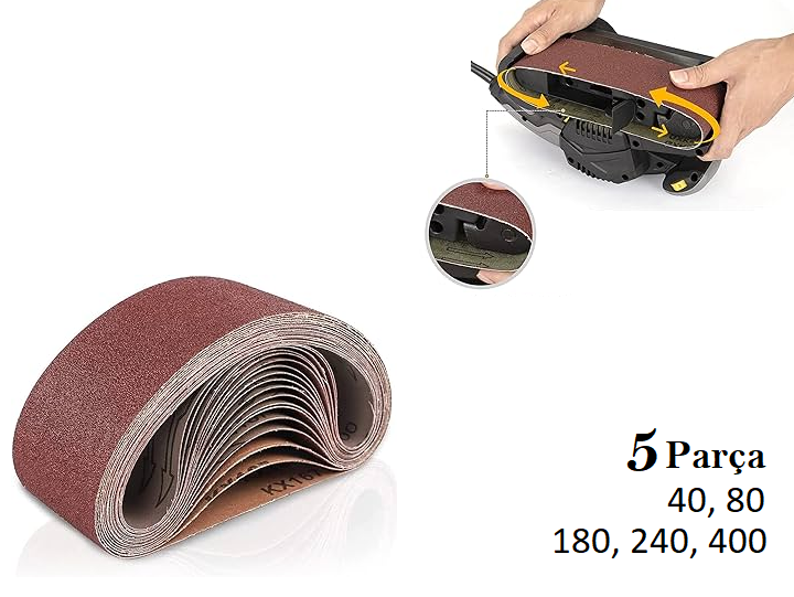 Venoa Rtr Max RTM3780 Uyumlu Tank Zımpara Kağıdı 5 Parça