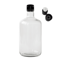 Sarkap 1000 ml Biolio Kapaklı Cam Zeytinyağı Şişesi Yağdanlık AkıtmalıKapak -