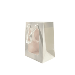 Sarkap Pencereli Hediyelik Karton Çanta 15x10x29 cm