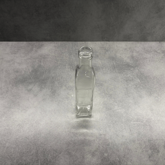 Sarkap 250 ml Marasca Kapaklı Şeffaf Cam Şişe Yağdanlık Akıtmasız Kapak