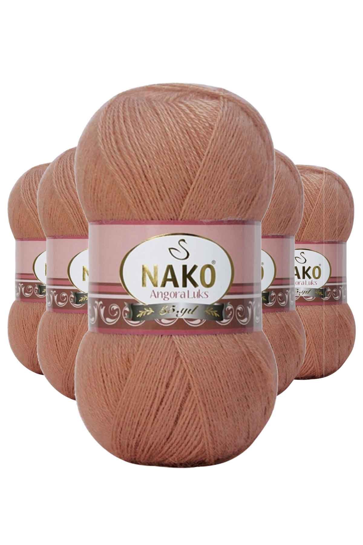 5 Adet Angora Lüks El Örgü İpi 12895