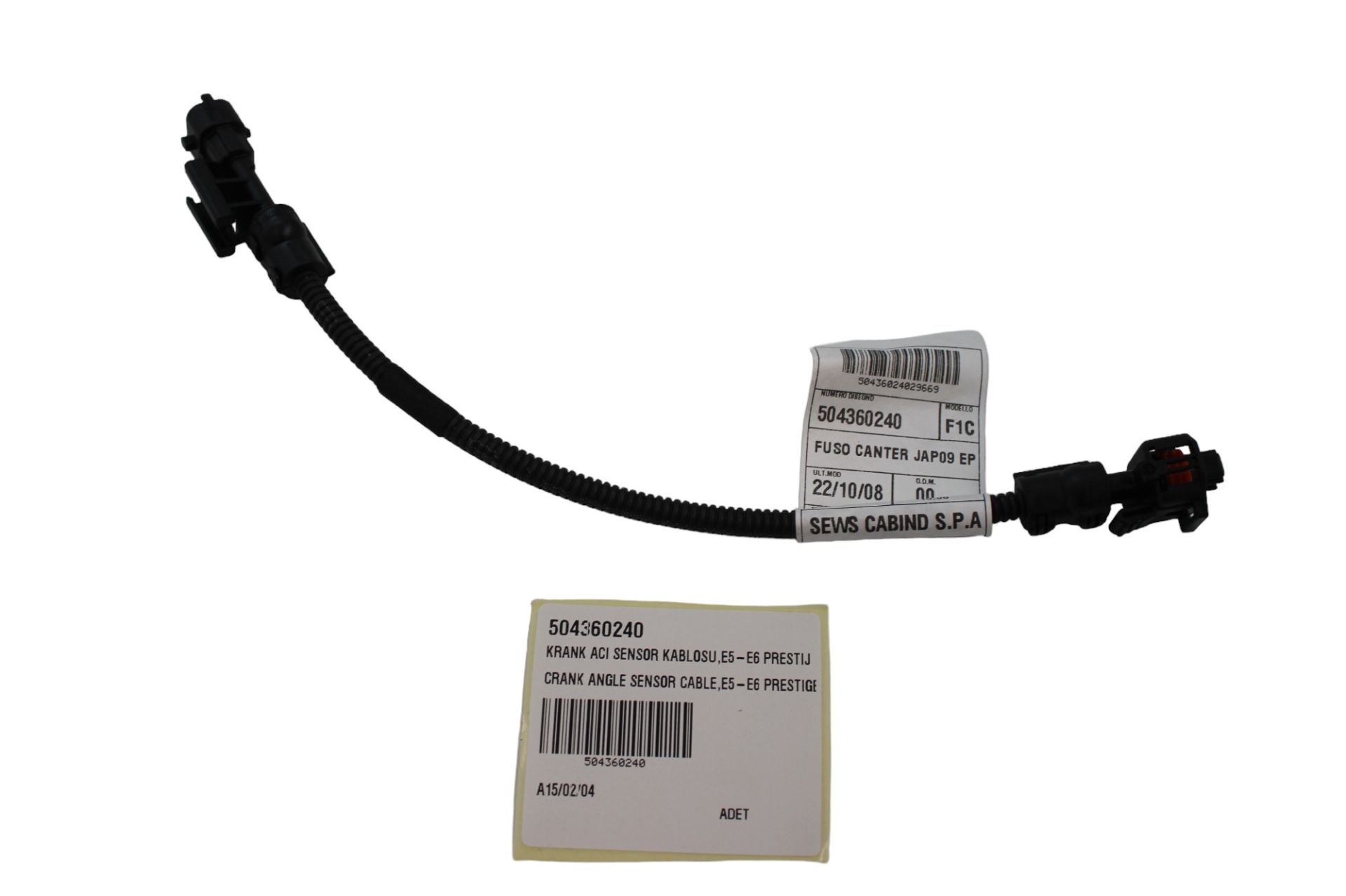 504360240-KRANK ACI SENSOR KABLOSU,E5-E6 PRESTIJ-Teps by Temsa