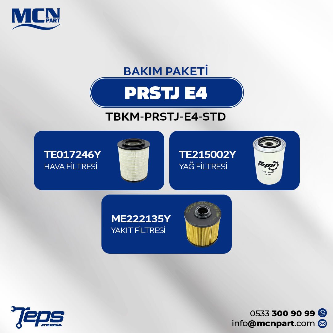 TBKM-PRSTJ-E4-STD TEPS STD BAKIM PAKETİ_PRESTİJ E4