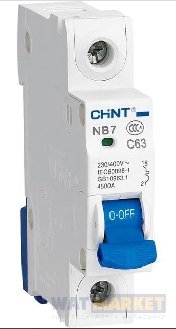 CHİNT - 192183 40A 1 Kutup C Tipi 6Ka Otomatik Sigorta