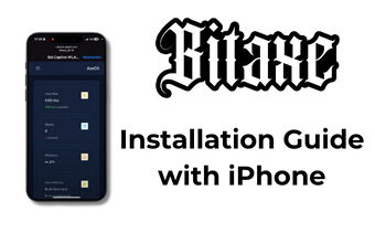 Bitaxe Installation with iPhone