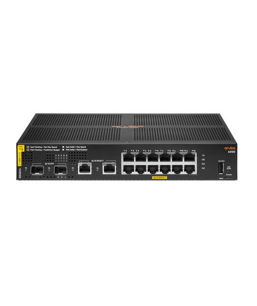 HPE Aruba 6000 12G CL4 2SFP 139W Swch