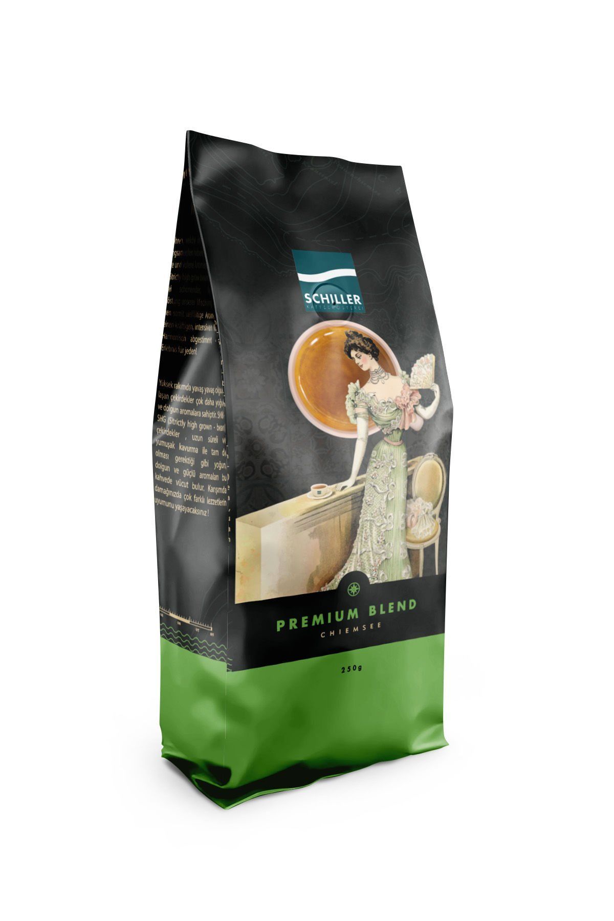 Schiller Premium Blend 250 Gr Coffee Beans Coffee Beans