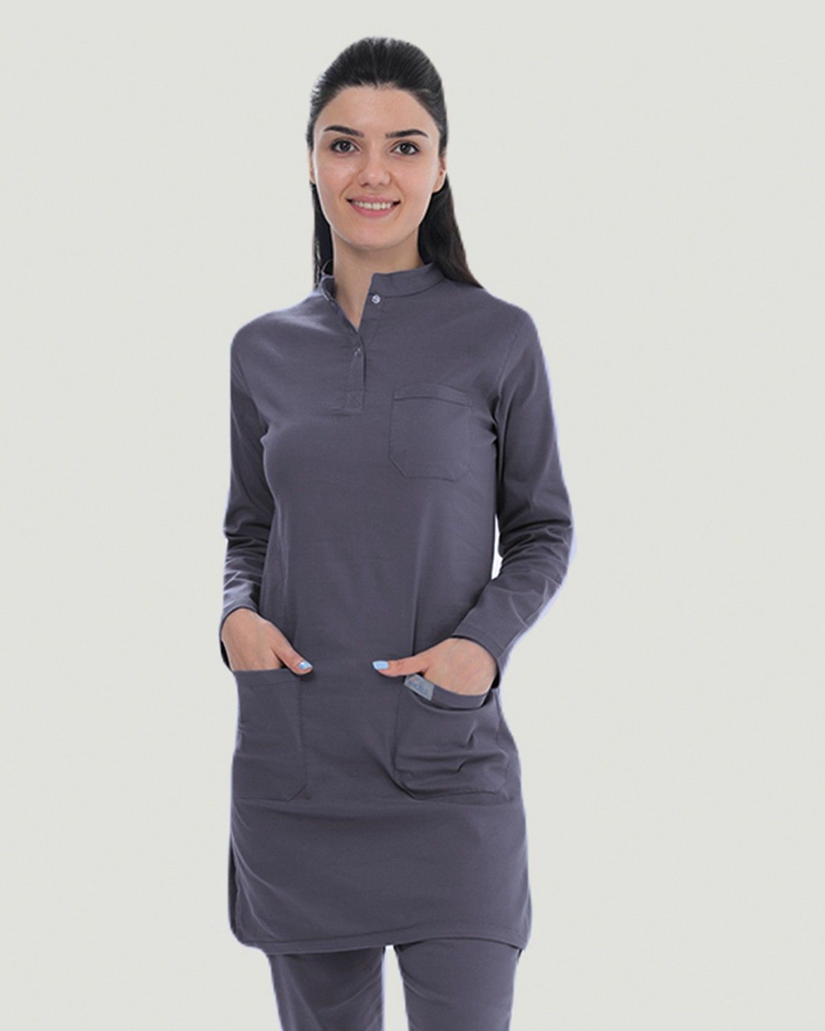 TEK ÜST U- FLEX LİKRALI TESETTÜR L - Füme
