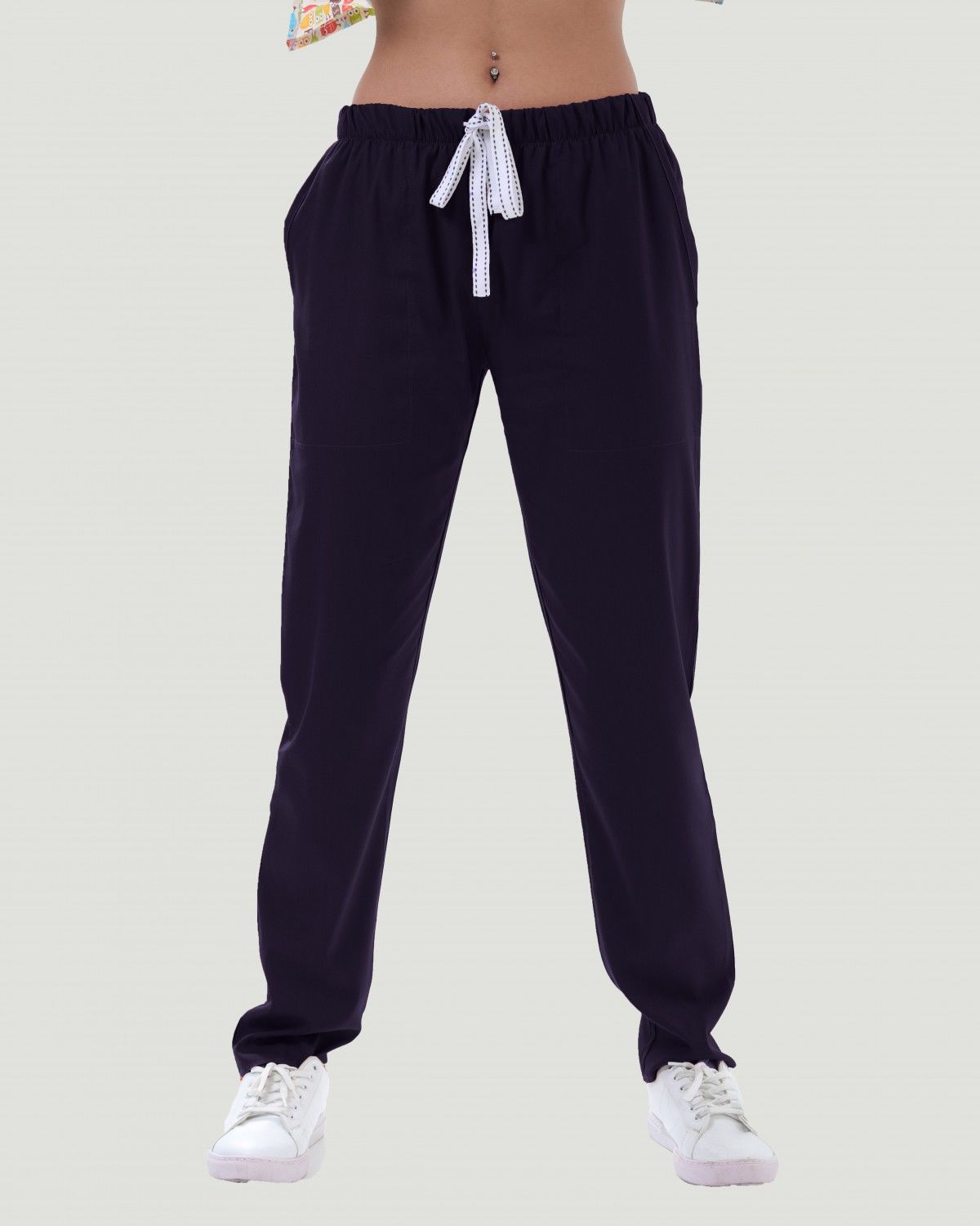 TERİKOTON KADIN PANTOLON (İNCE KUMAŞ ) S - Mor