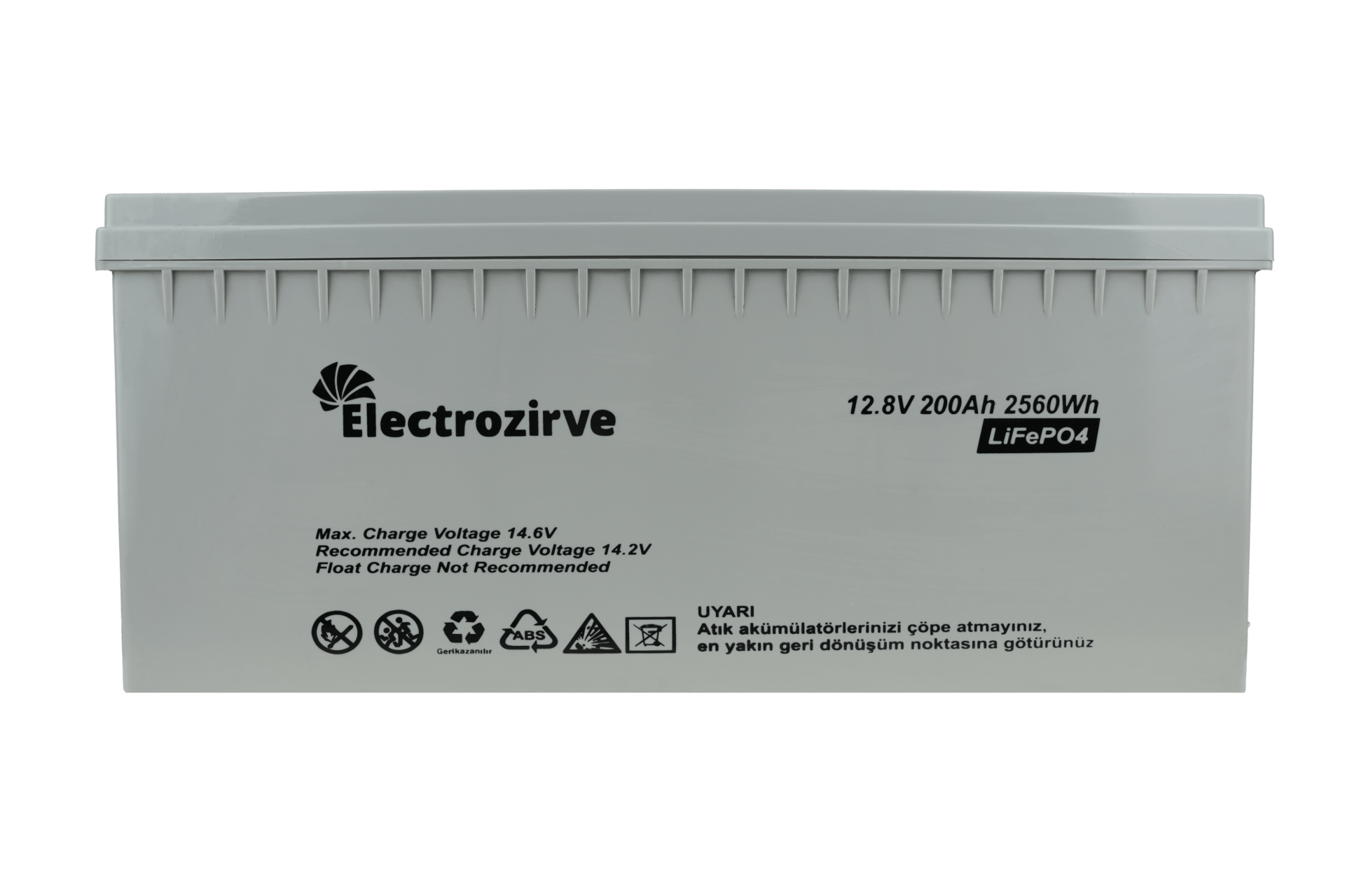 Electrozirve 12.8V 300Ah Lityum Akü (LifePO4)