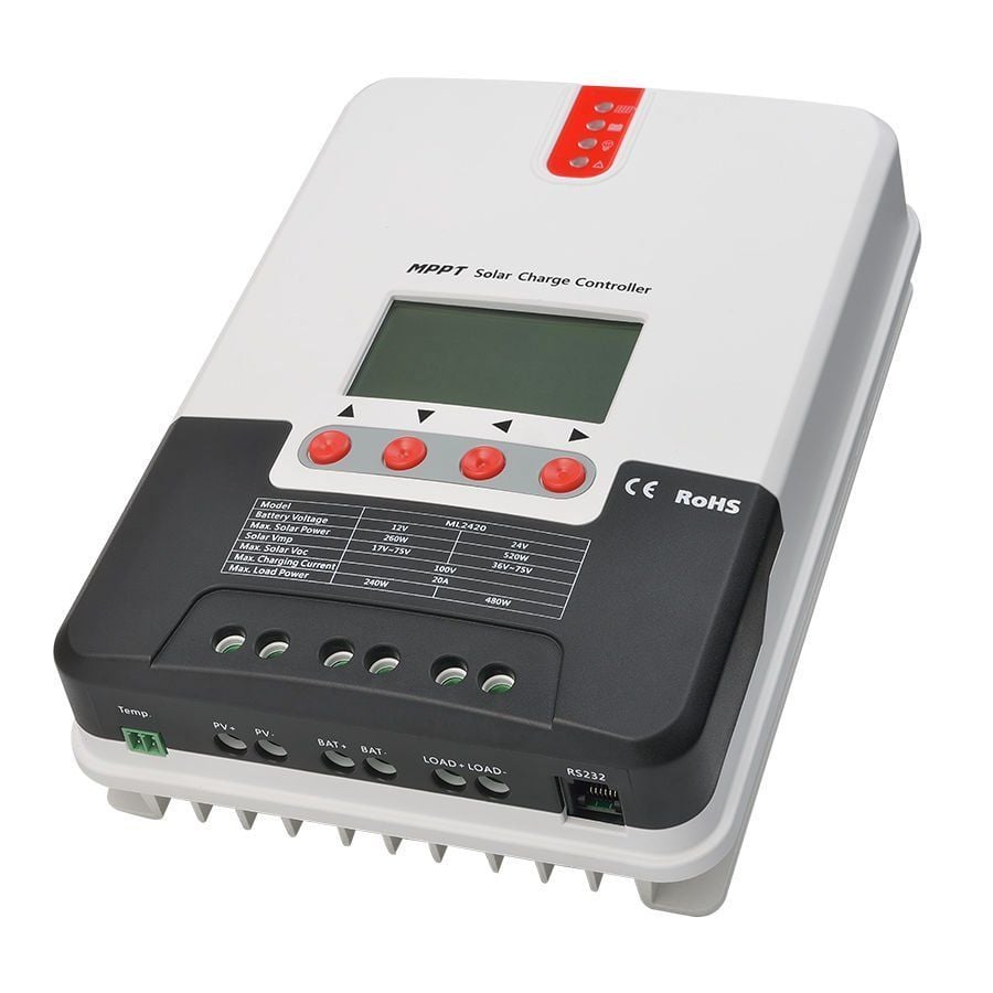 12/24V 30A MPPT Solar Charge Controller ML2430