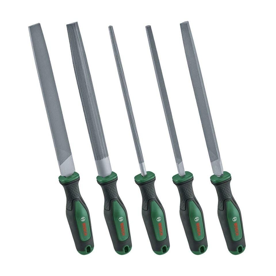 BOSCH Metal Eğe Saplı 5 Parça Set (1.600.A02.ZB0)