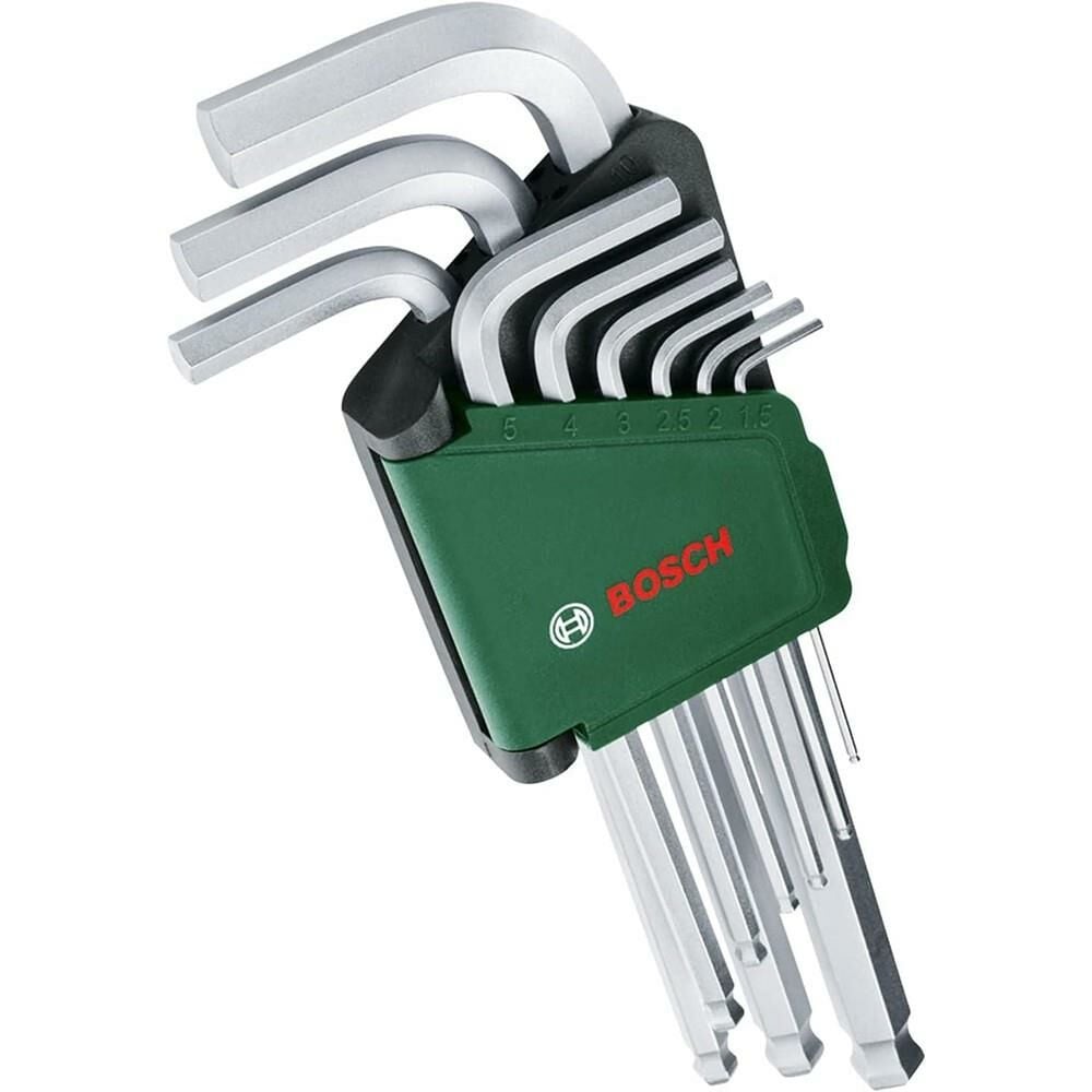 BOSCH Allen Anahtar Takımı Hex 9 Parça (1 600 A02 BX9)