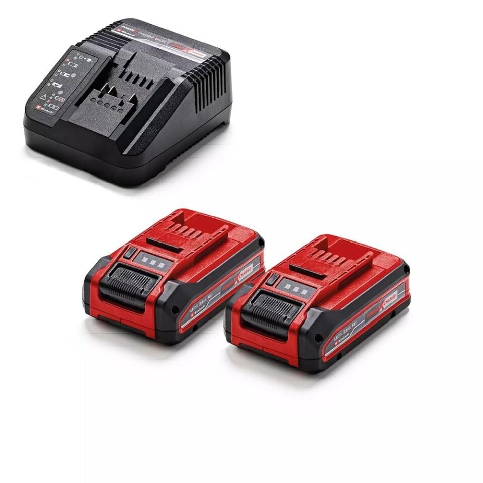 EİNHELL TE-TK 18/3 CD+AG+HD Akülü El Aletleri Seti (2x3.0Ah) (4257242)