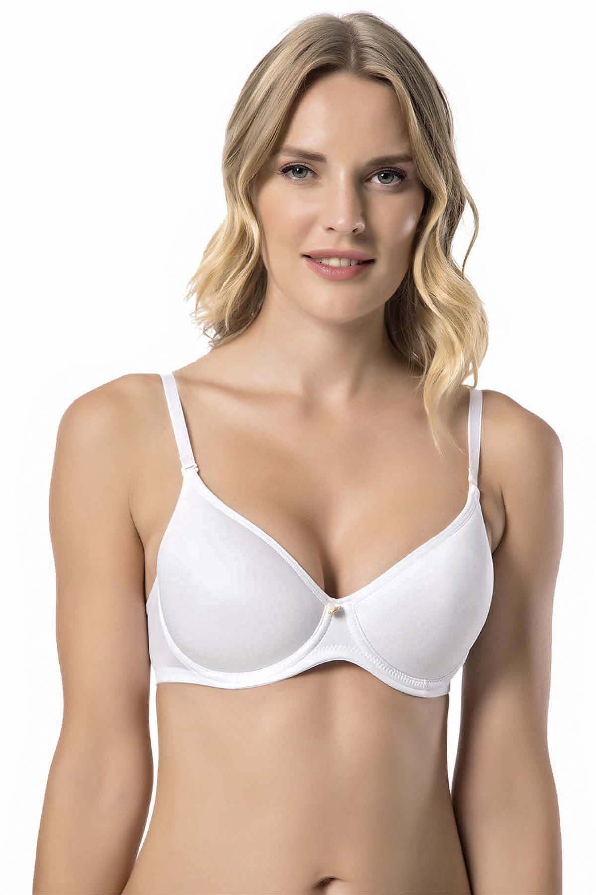 Le Jardin Soft Micro Desteksiz Dolgusuz Sütyen LJ-9405 BEYAZ - 90B