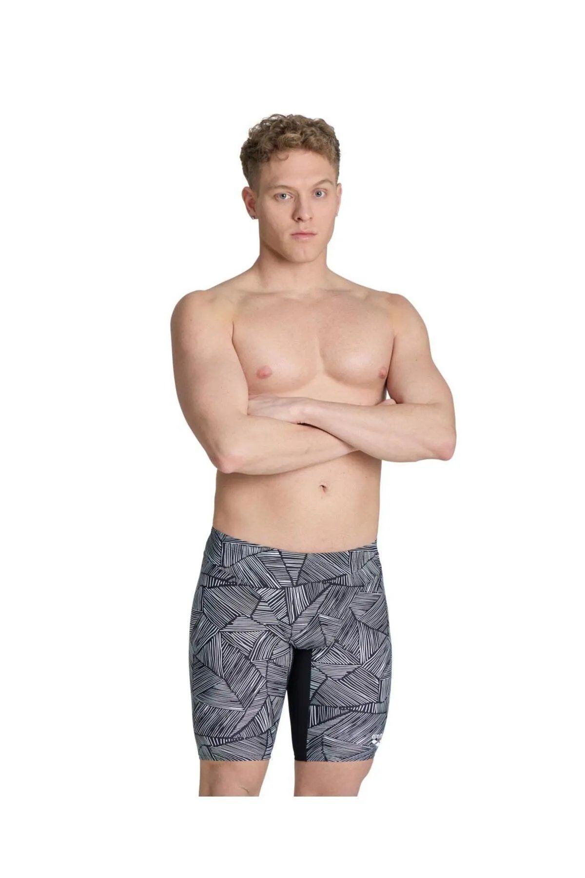 Arena Men's Arena Overview Swim Jammer Erkek Yüzücü Mayo Siyah 006673510 80