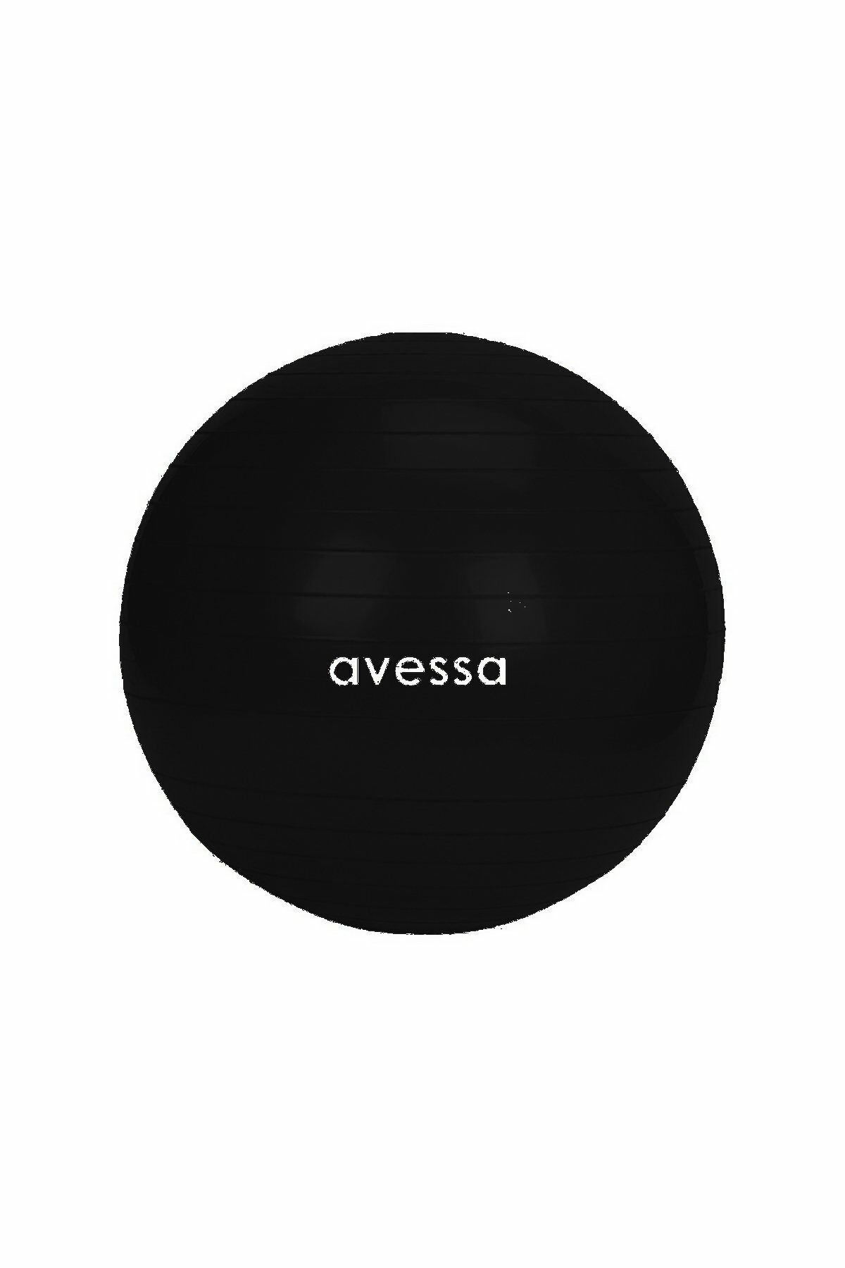 Avessa PLT-55 Poşetli 55 cm Pilates Topu Siyah