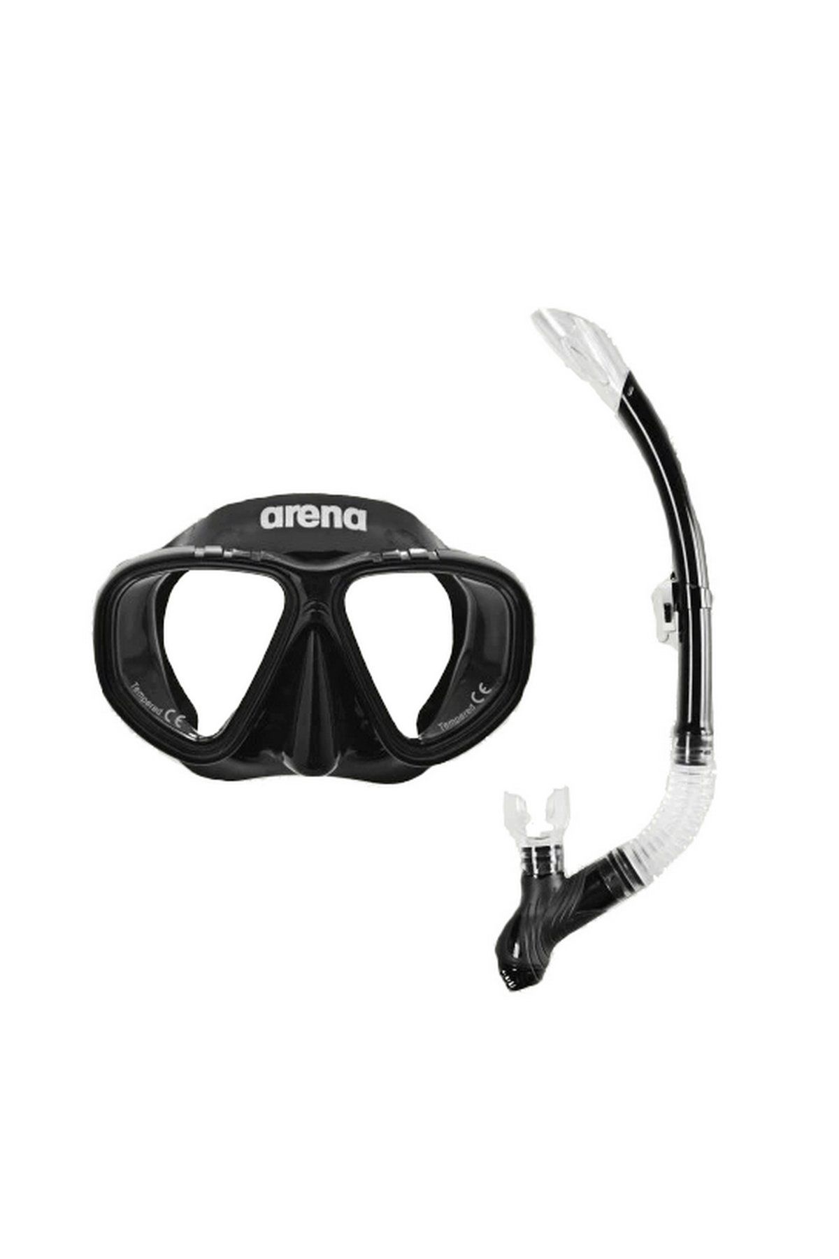 Arena Premium Snorkeling Set Unisex Şnorkel Seti Siyah 002018505