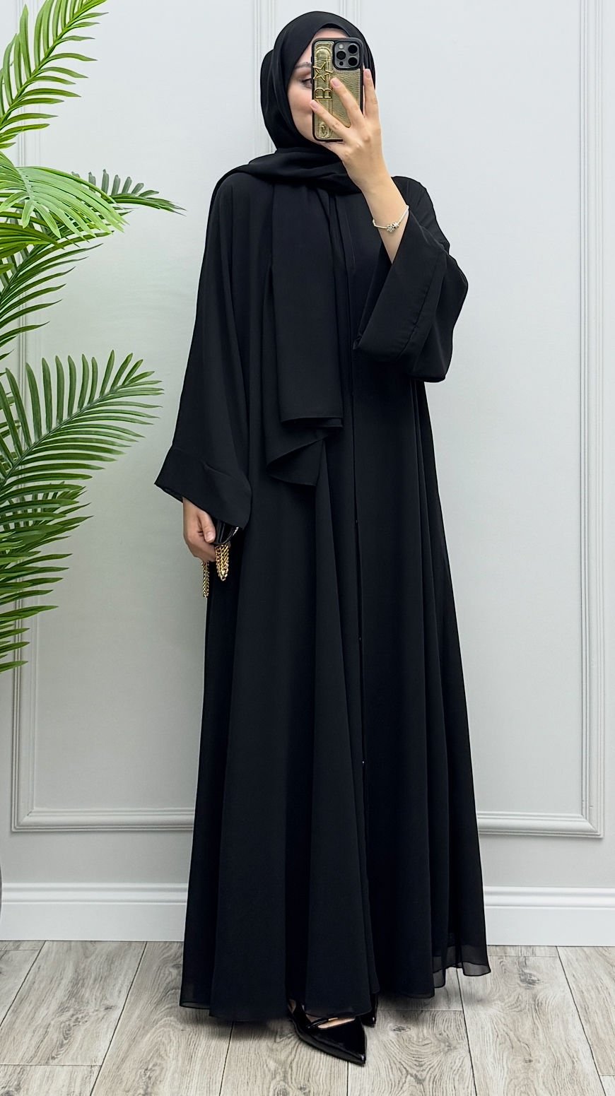 Almila Abaya Siyah